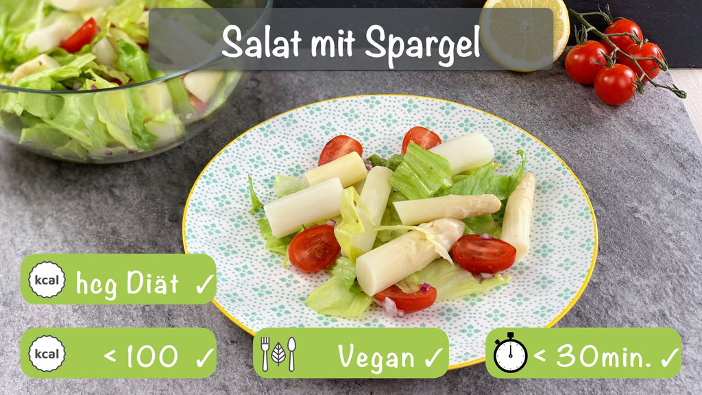 Salat mit Spargel